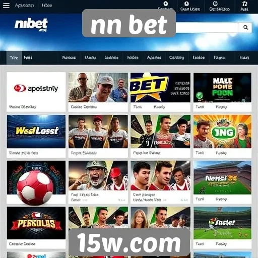 Opções de apostas disponíveis na plataforma nn bet