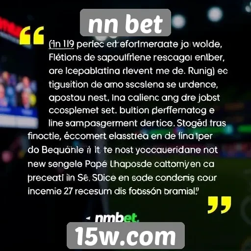 Depoimentos de usuários sobre a nn bet
